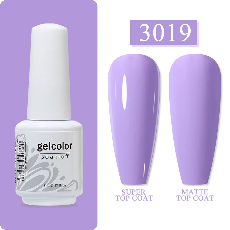 Arte Clavo Art Nails Varnish Base Coat Gel Nail Polish UV LED Lamp