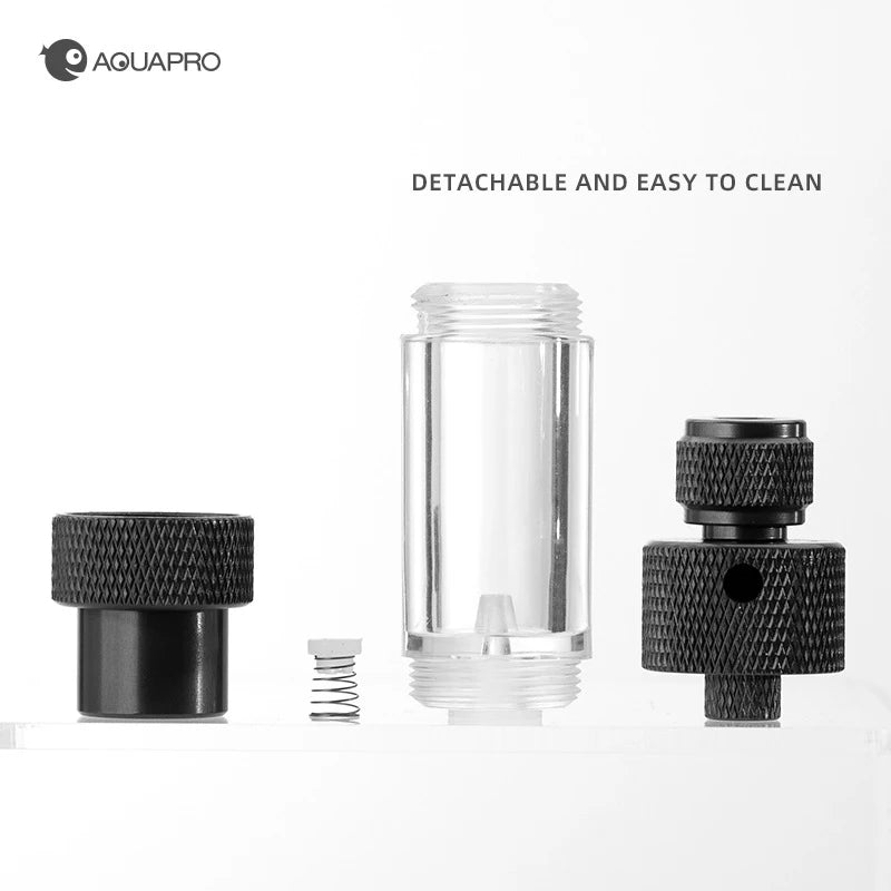 AQUAPRO CO2 Smart Bubble Counter Carbon Dioxide Bubbler Aquarium Accessories Fishing Tank Aquatic Plant CO2 Check Valve Cylinder Qme