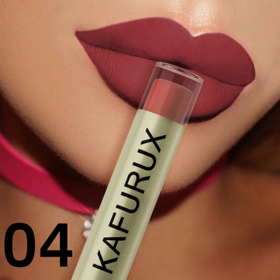 20 Colors Dark Brown Nude Liquid Lipsticks Waterproof Velvet Matte Qme 04