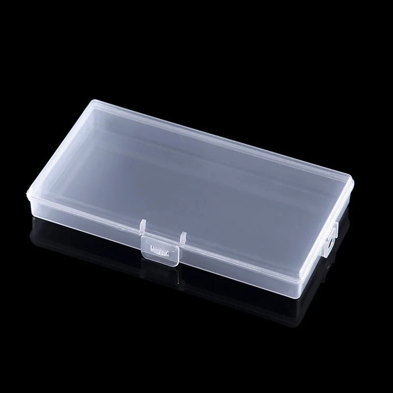 Collection Boxes Holder Transparent Plastic Case Storage Box Paper Qme