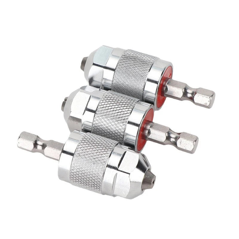 Quick Change Hexagonal Handle Screwdriver Chucks Adapter Electric Drill Bits Collet Converter Extension Electric Grinding Tools Qme