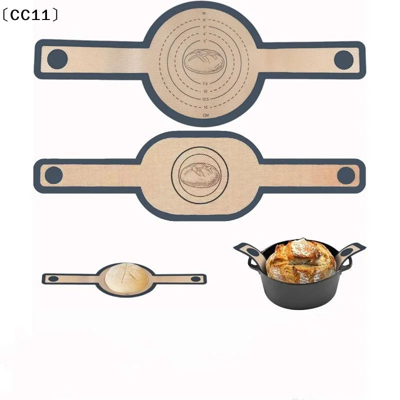 Silicone Baking Mat Dough Transfer Pad Instead Parchment Sling Long Qme