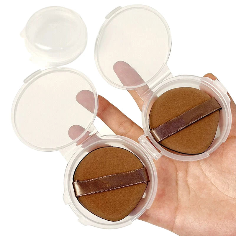Double-layer Folding Puff Storage Box Moisture-proof Enlarged Qme