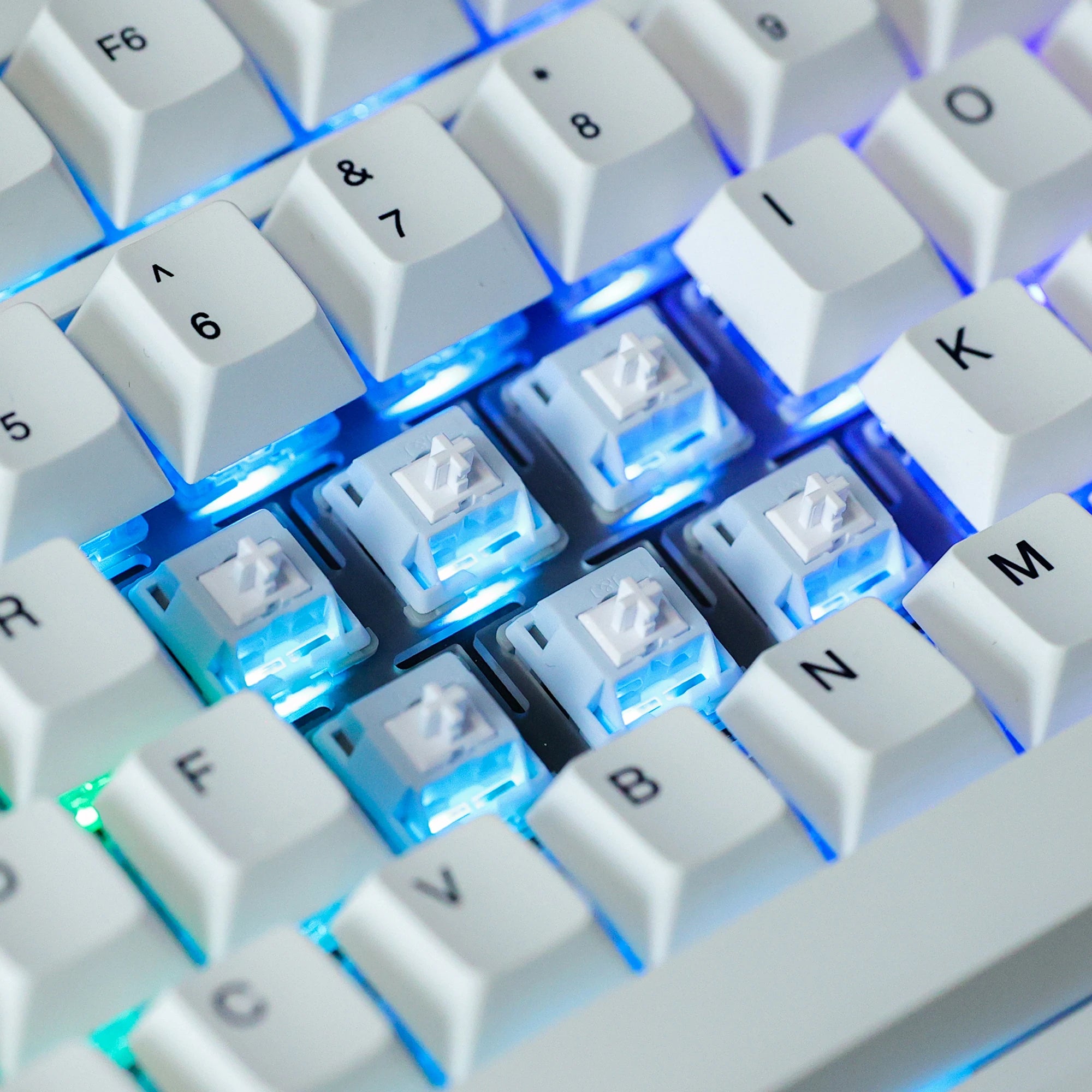 Jarvis JJ Silent Switch 3 Pins 35g Super Silent Mute Japanese Grease Lubrication Mechanical Keyboard Custom Linear Switches Qme