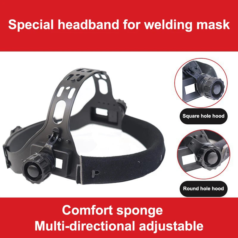 Welding Welder Mask Headgear Welding Helmet Accessories Adjustable Welding Helmet Headgear Head Band Welder Accessories Qme