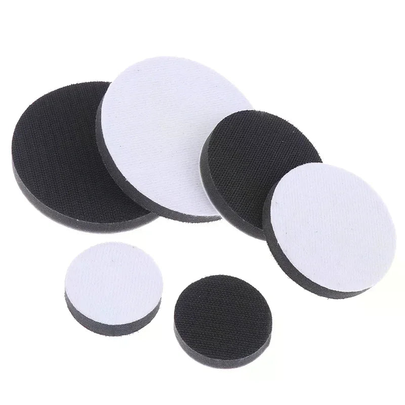 5Pcs 2/3/5 Inch Soft Density Sponge Sanding Pads Interface Pad Polishing Cushion Buffer Backing Pad For Power Tools Accessories Qme