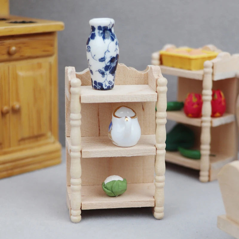 Cabinet Furniture Model Decor Toy Doll House Accessories 1 12 Qme