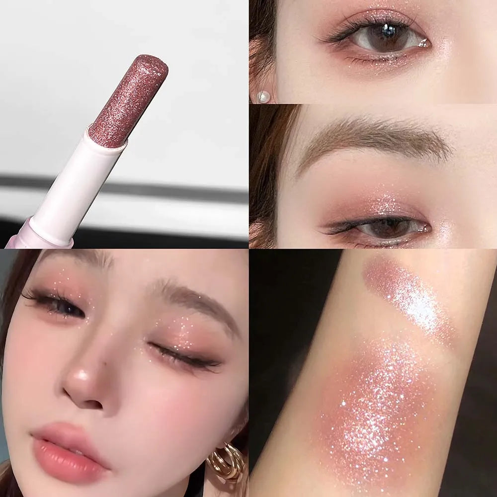 LUCKGO Jelly Eyeshadow Stick Eye Shadow Pen Waterproof Sweatproof Not Qme NO.LG15-08
