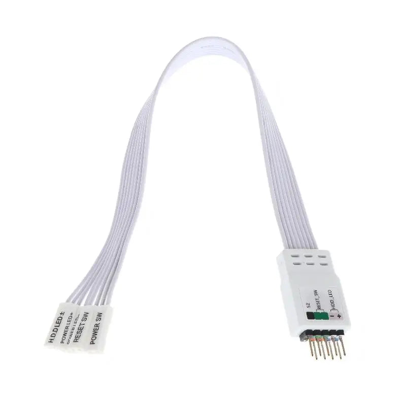 Motherboard Front Panel 9Pin F Adapter Cable Essential Tool Custom Qme