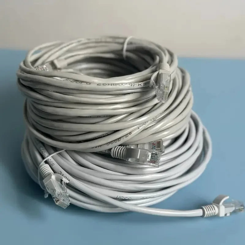 1PCS Cat5e Ethernet Cable with Crystal Head 1m High Speed Network Cable for Computer Broadband Internet Connection Twisted Pair Qme