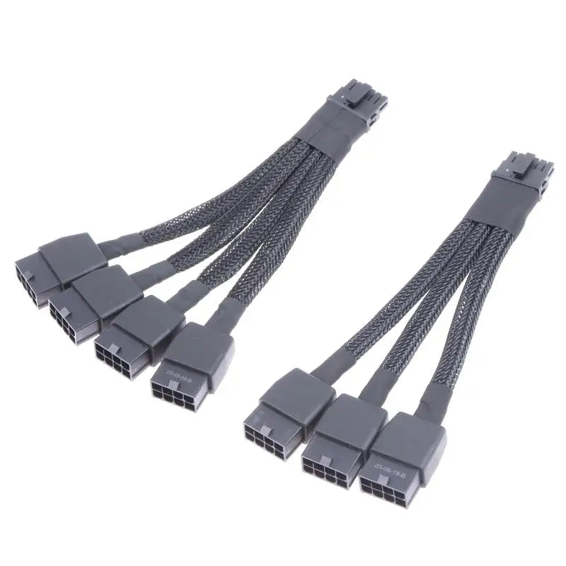 Heavy Duty GPU Power Cable 8Pin 16Pin RTX4070 RTX4070Ti Long Lasting Qme