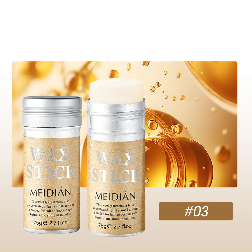 Refreshing Styling Hair Wax Stick Deep Moisturizing Nourishes Qme 03