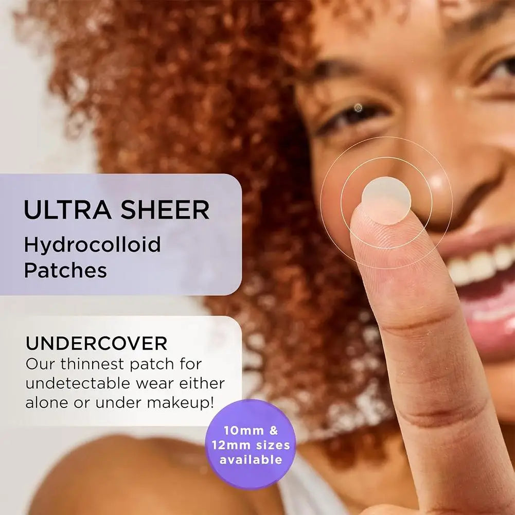 12 24Counts Invisible Hydrocolloid Pimple Patches Breakouts Thin Qme