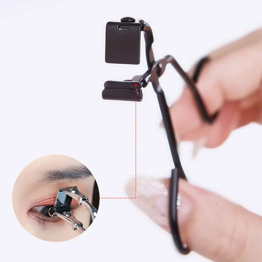 Makeup Tool Mini Details Part Eye Lash Curling Applicator Stainless Qme