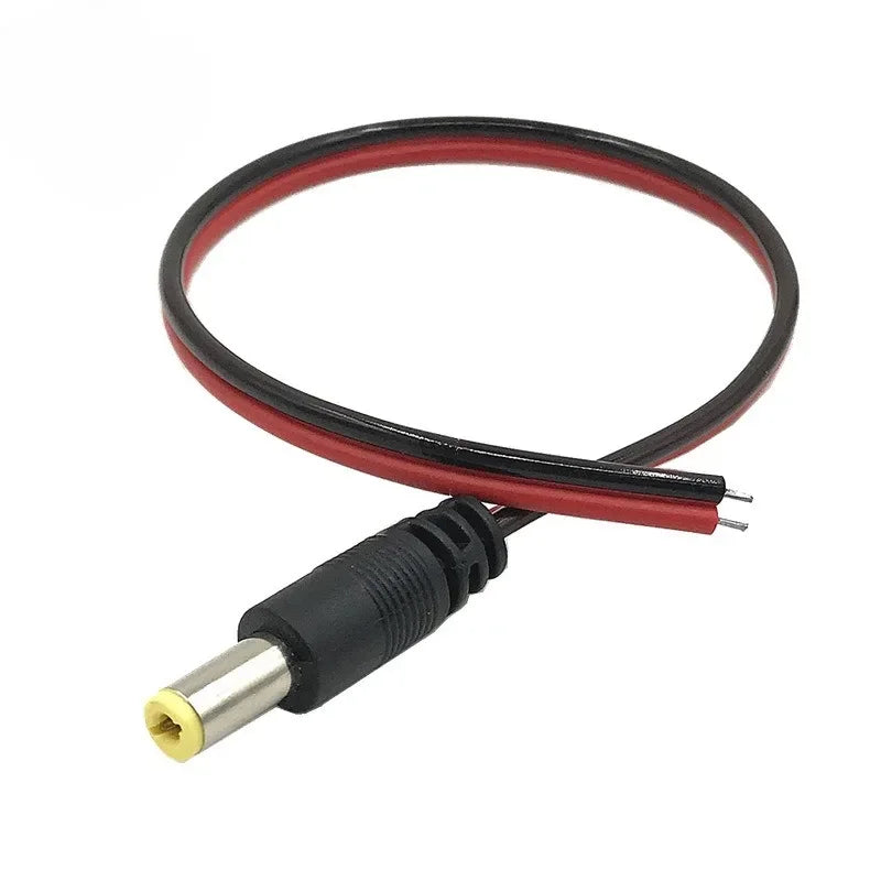 5.5 x 2.1mm DC power female cable 12V Plug DC Female Adapter cable Plug Connector for CCTV Camera DC plug Female 5.5*2.1 Qme