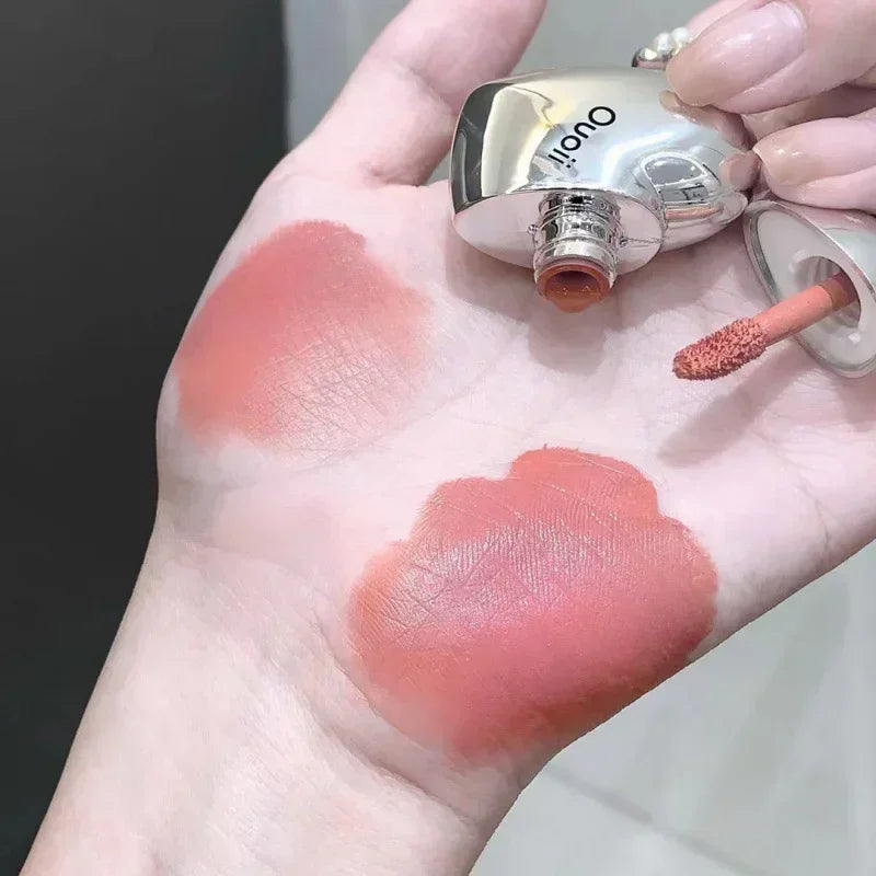 Matte Glitter Face Liquid Blusher Smooth Cheek Eye Mousse Blush Highlighter Stick Rouge Multi-purpose Waterproof Contour Makeup Qme