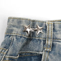 1 Pair Fashion Lazy Person Adjustable Seamless Invisible Waist Buckle Qme C