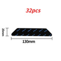8/16/32pcs Reusable Washable Non-slip Carpet Gripper Anti-Curling Corner Pad Fixed Tape Multi Purpose Floor Rug Mat Stickers Qme 25x130mm 32pcs