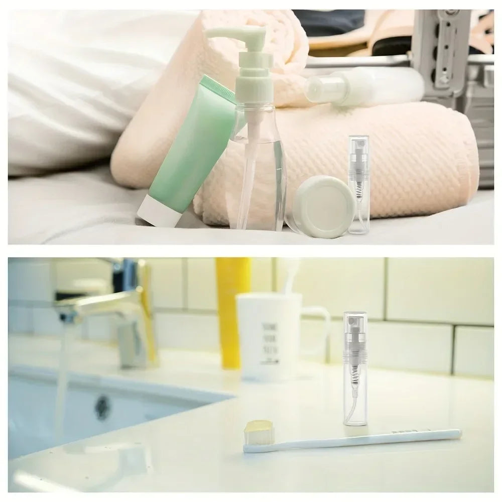 Spray Bottle Portable Perfume Atomizer, Dropper, Suitable for Travel Perfume Bottles and Essential Oil Bottles, Easy to Carry Qme