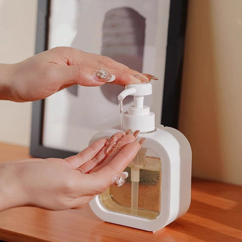 300/500Ml Kitchen Liquid Soap Dispenser Empty Pump Shampoo Bottle Dish Soap Container Bathroom Shower Gel Laundry Liquid Storage Qme