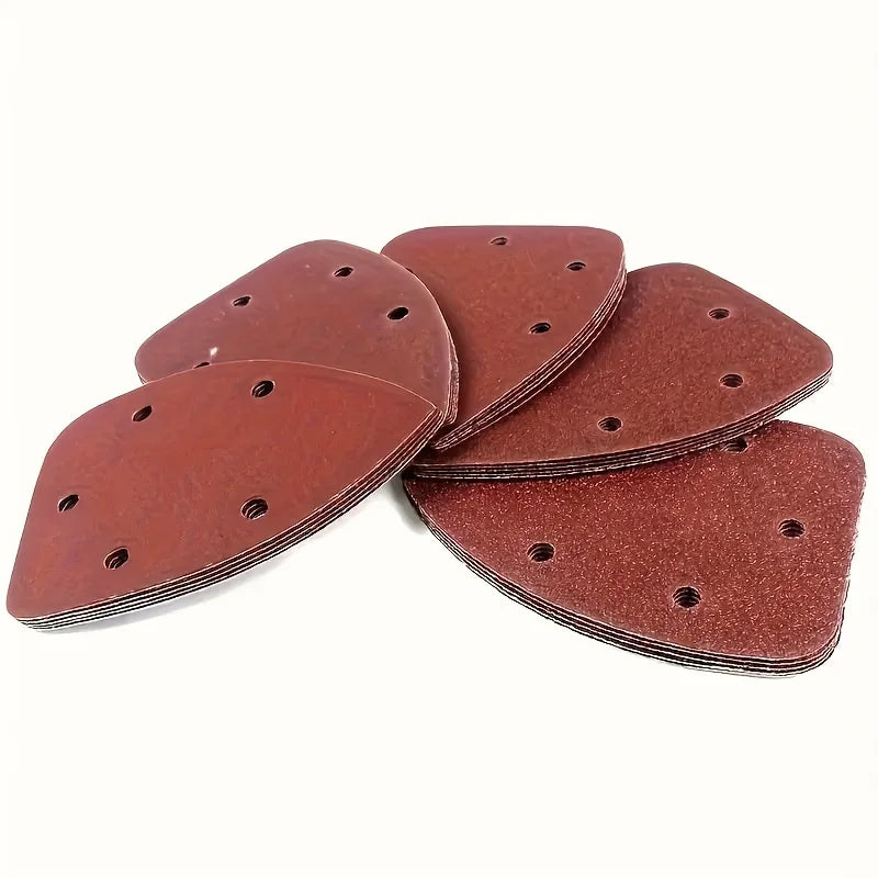 15/30Pcs mouse detail sander sandpaper sander replacement pad for 140mm mouse sander sander sheet assortment Qme