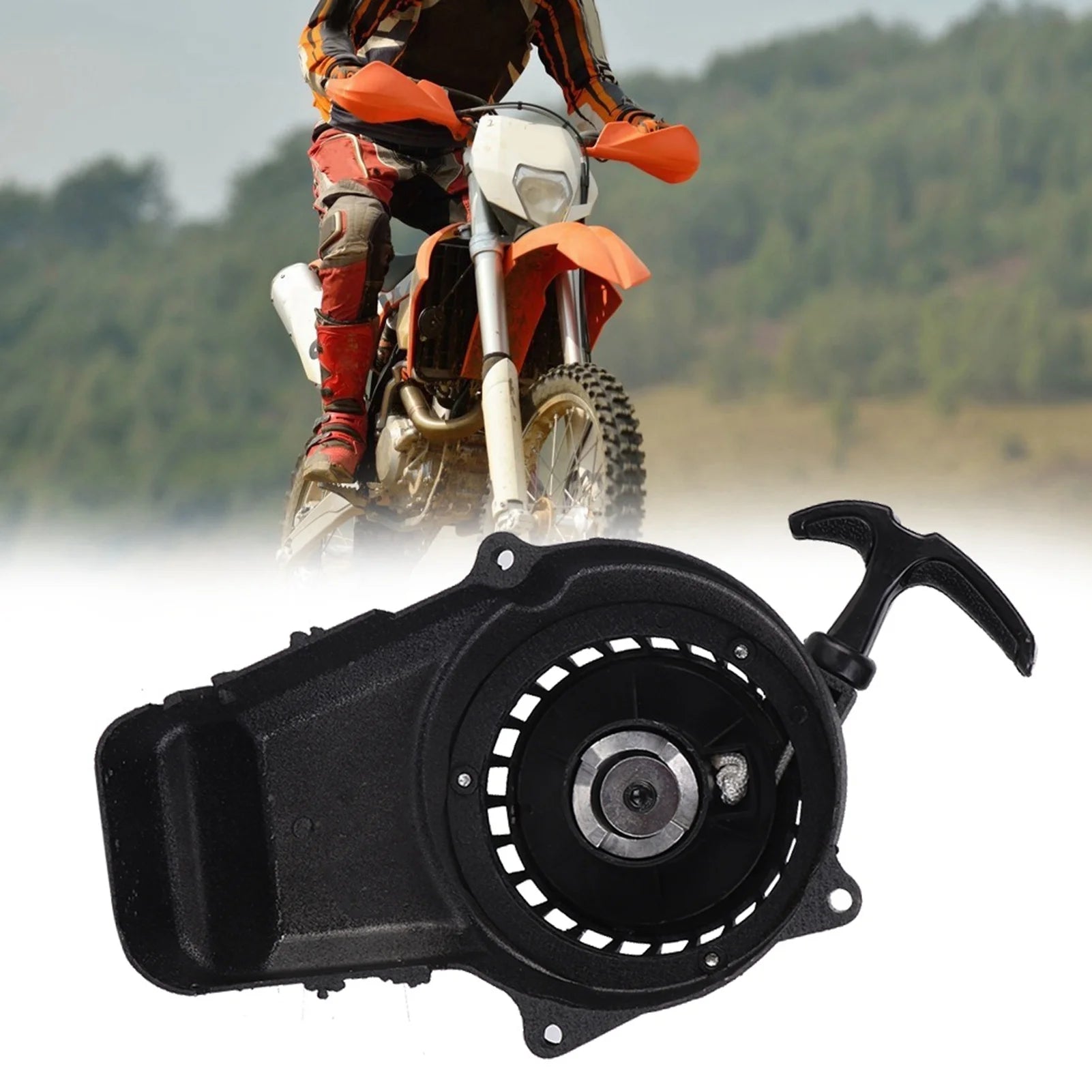 2 Stroke Pull Starter Start for Mini Dirt Bike 49cc Bike ATV Engine Pull Starter Motorcycle Pull Starter Pull Start 49CC Qme