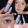 Blue Sequins Liquid Eyeshdaow Glitter Gel Shiny Metallic Eyeliner Pen Diamond Shimmer Waterproof Eye Beauty Party Makeup Tool Qme 01