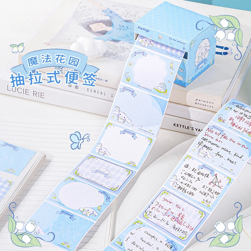 Hello Kitty Kuromi Pull-out Sticky Notes Cute Mistake-tracking Qme 2