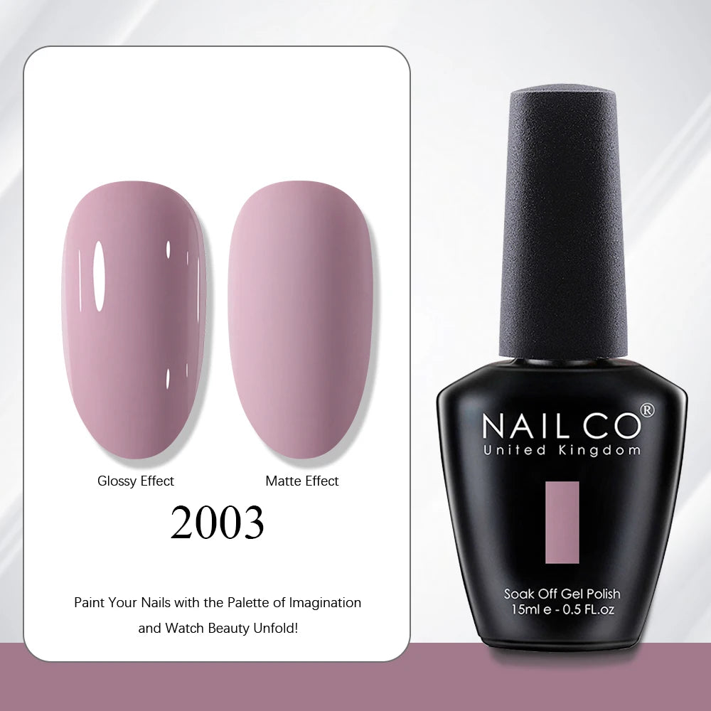 NAILCO Nail Gel Polish Autumn Product Art Soak Off UV Varnish Lacquer Qme 2003