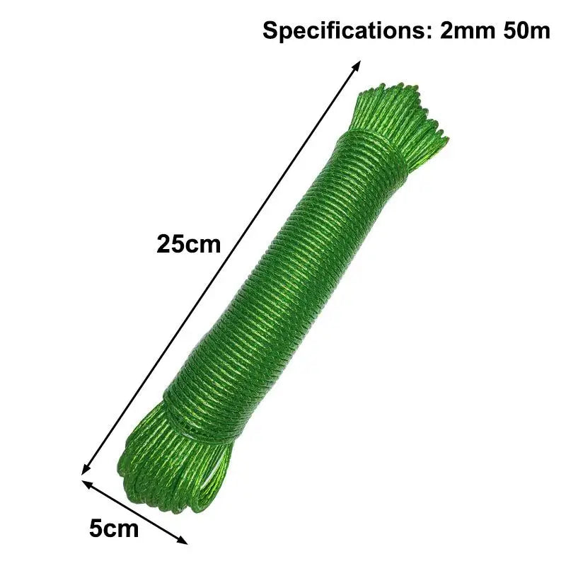 Portable Clothesline 10 20 30 50M Garden Camping Travel Clothes
