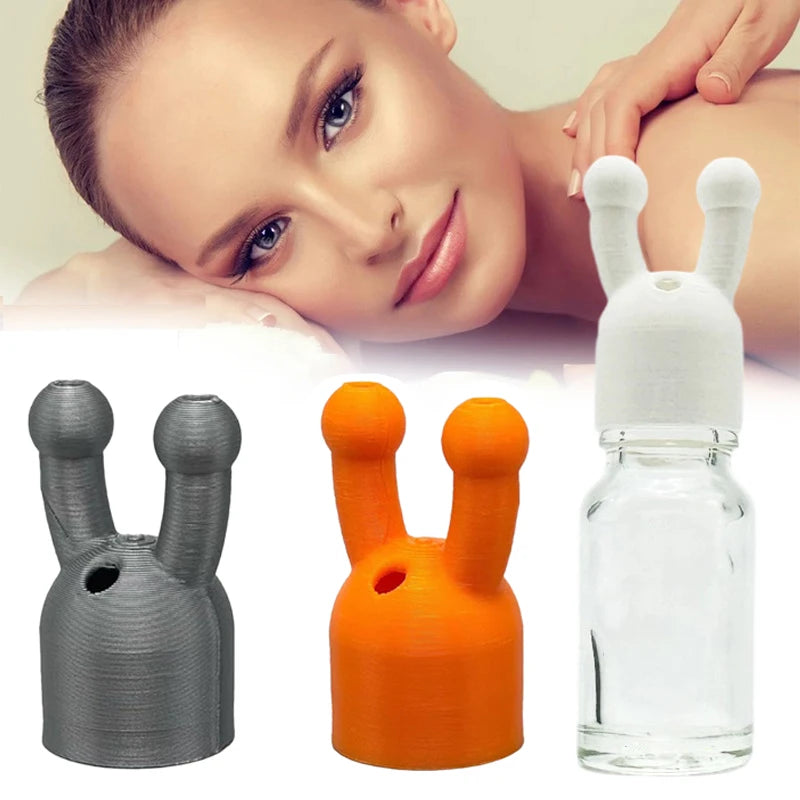 Aroma Essential Oil Inhaler Cap Mini Perfume Dispenser Bottle Cover Qme