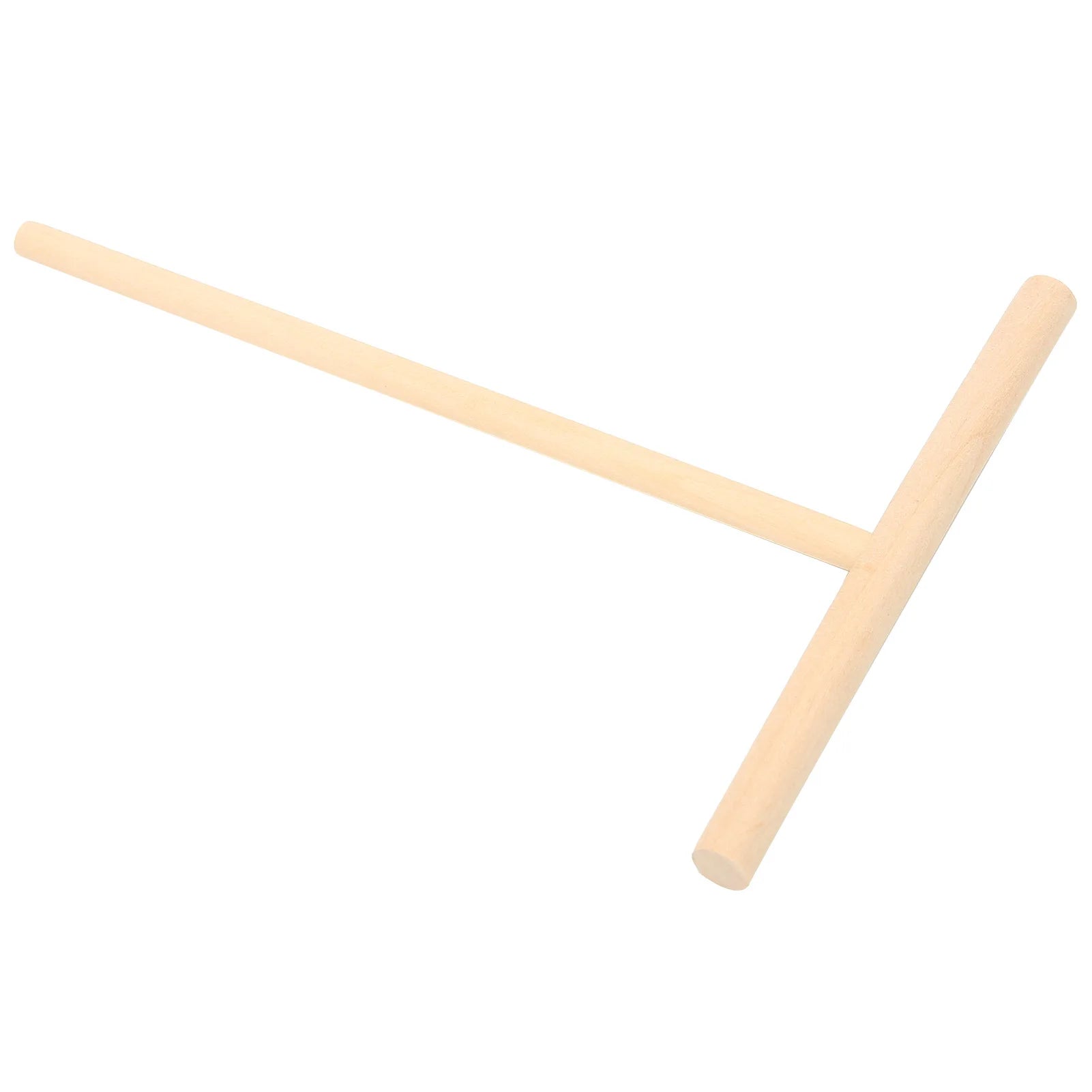 2Pcs T Shaped Wooden Pancake Batter Spreader Crepe Spreader Tool Spatula for Making Pancakes Waffles Kitchen Cooking Qme