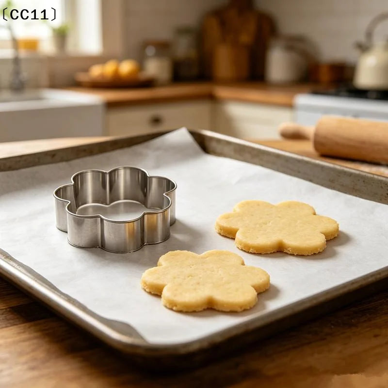Fried Egg Decorating Fondant Tools Heart&star Shape Pastry Cutter Qme