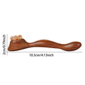 Gua Sha Facial Massage Tool Sandalwood Eye Face Massager Five-bead Qme one size