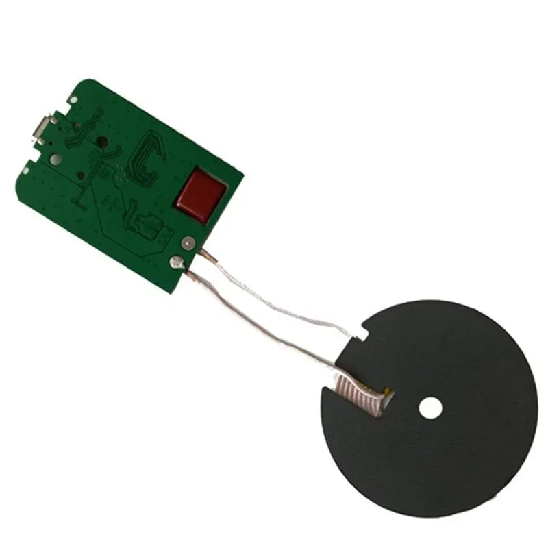 15W 5V 12V Wireless Charger Module Transmitter Circuit Board Type-C USB + Coil Qi Universal FOR Car Phone Battery Charging Qme 10W black finished