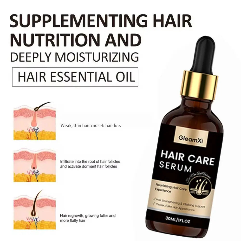Hair Conditioner Dry Enhances Shine Oil Care Serum Repair Damaged Qme
