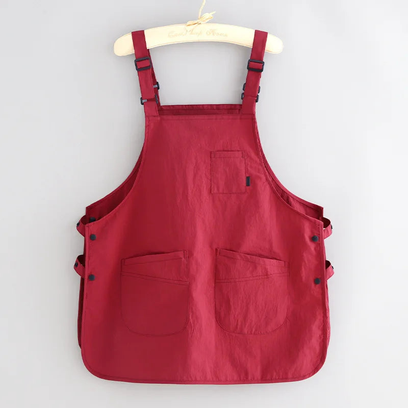 Adult Water-resistant Apron Household Kitchen Coffee Roasting Qme