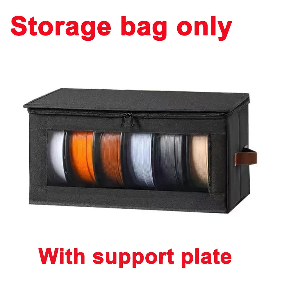 3D Printer Holder Rack Filament Storage Containers Box Home Office Qme B