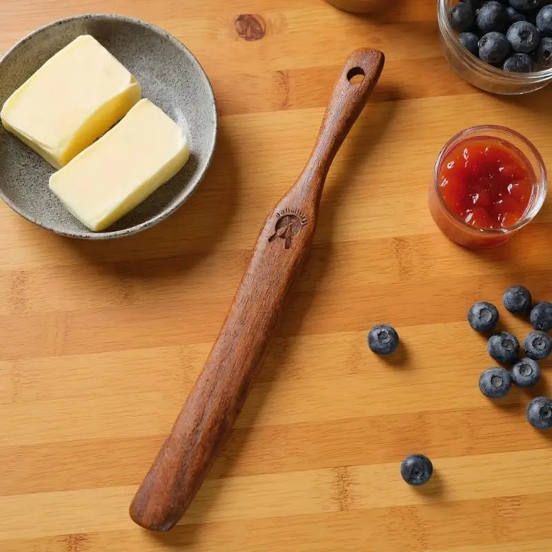 Kitchen Jar Scraping Tool Dough Mixing Flat Stirring Stick Bread Qme Default Title