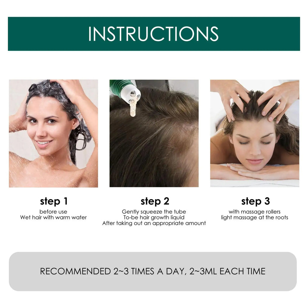 Anti-hair Loss Serum Thinning Balding Treatment Oil Strengthen Hair Qme