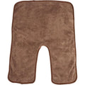 U-shaped Facial Towels Estheticians Massage Coral Fleece Split Qme coffee