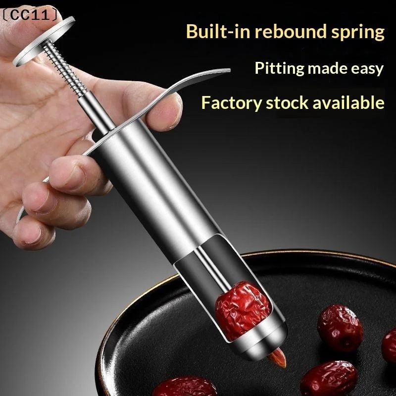 Cherry Olive Pitter Corer Tool Seed Remover Stoner Multi-function Qme Default Title