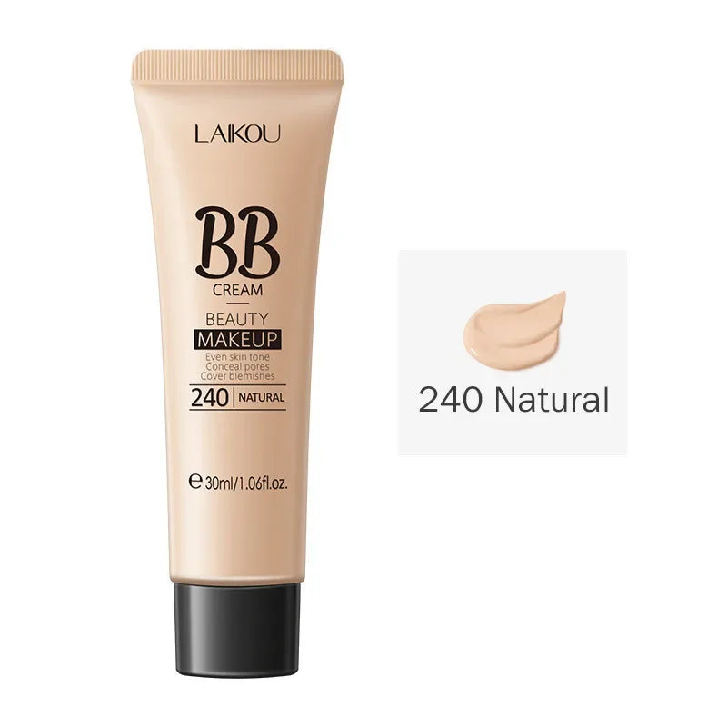BB Cream Base Makeup Long Lasting Waterproof Brighten Skin Tone Cover Blemishes 30ml Concealer Foundation Liquid Face Makeup Qme 240