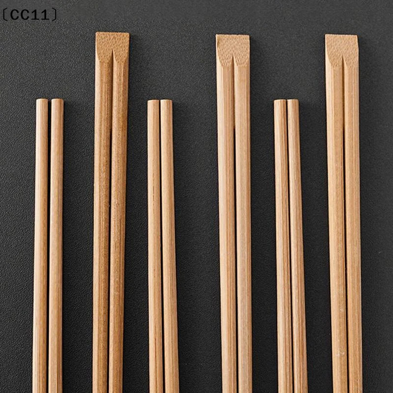 50 Pairs Disposable Chopsticks Independent Packaging Chinese Bamboo Qme