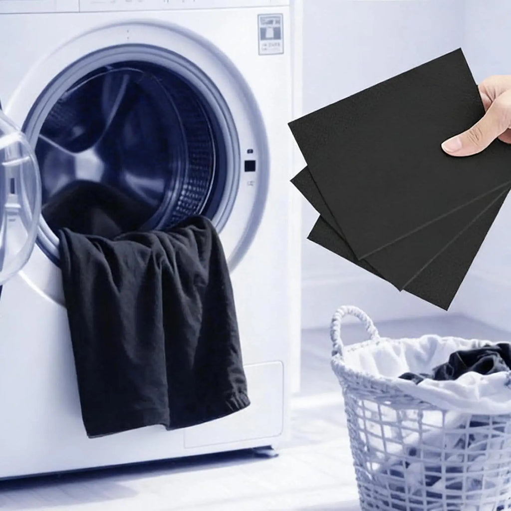 Black Dye for Clothes 10-Pieces Fiber Color Restorer Tablet Black Dye for Jeans for Washing Machine Laundry Home Fiber T-Shirts Qme