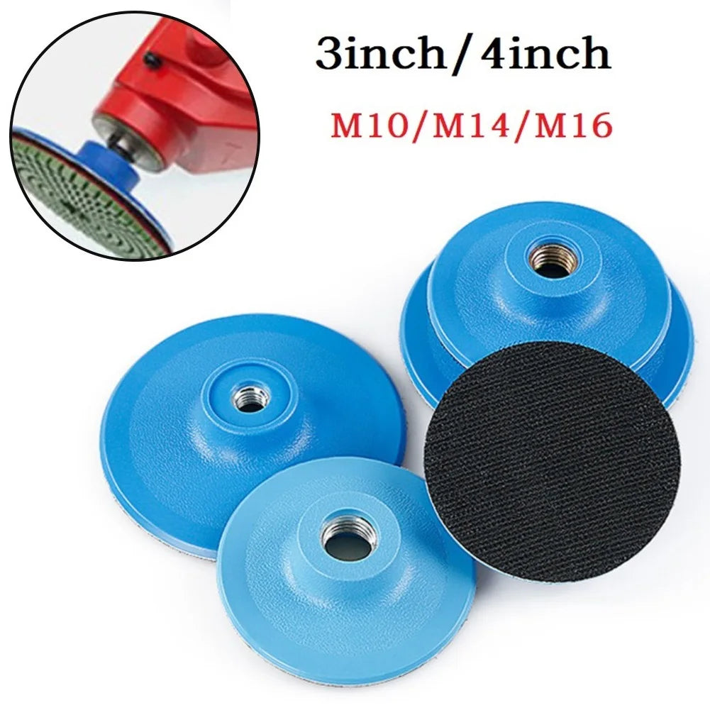 3/4inch Polishing Pad Sanding Disc Backing Pad Adhesive Disc Car Paint Care M10/M14/M16 Thread Polishing Discs Qme