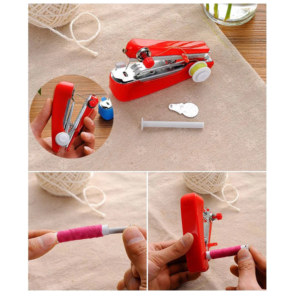 Mini Sewing Machine Handmade Sewing Machine Random Color Mini Sewing Machine Portable Handmade Sewing Machine Qme