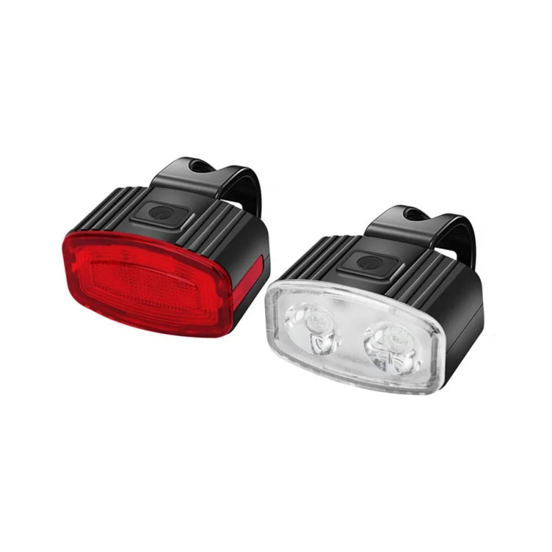 Bicycle Headlights Tail Lights Type-c Charging Highlight Mountain Qme Clear
