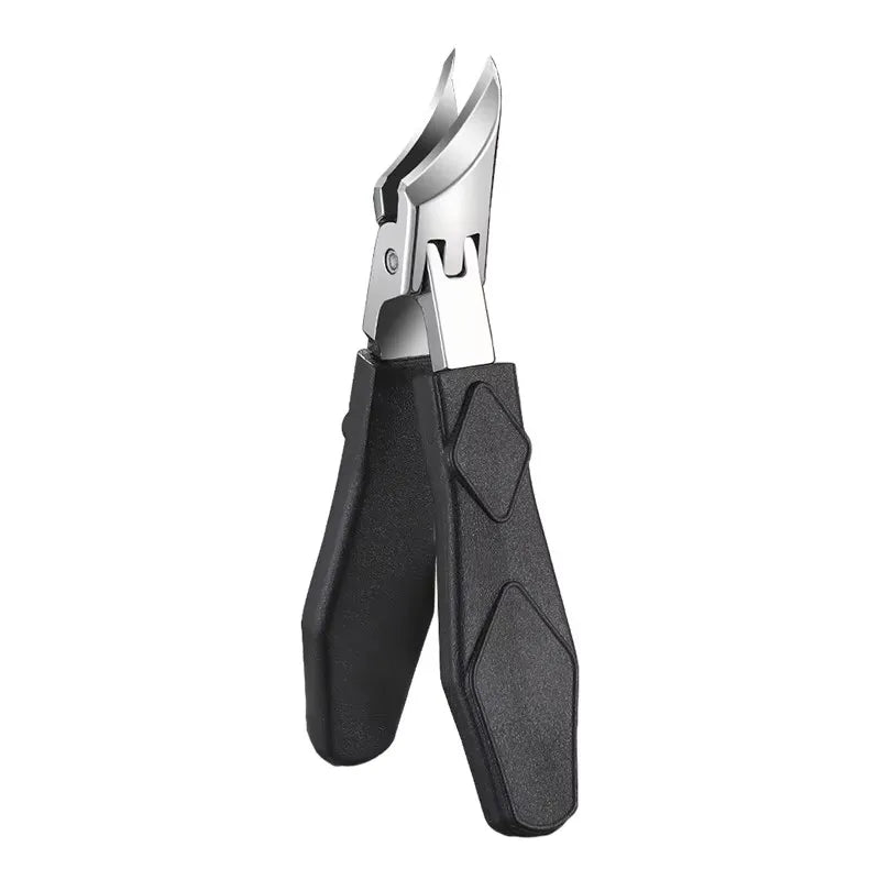 Toenail Clipper Ingrown Thick Toenails Trimmer Professional Qme black