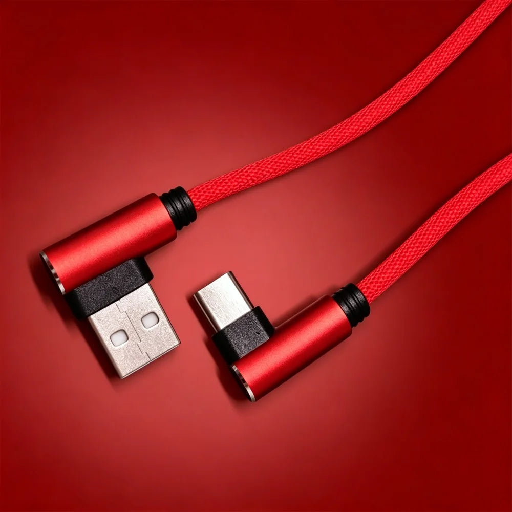 120W USB C to Type C Data Cord LED Digital Display Quick Charge USB Cable 1/1.5/2M Portable PD Fast Charge Line For Home Office Qme Red 1.5M